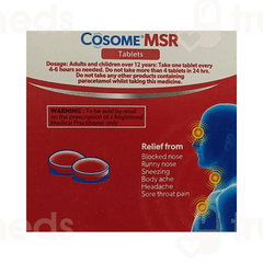 Cosome Msr Tablet 10