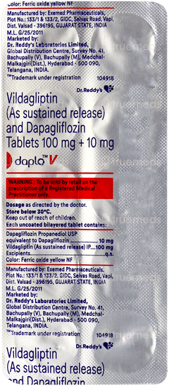 Daplo V Tablet 10 Daplo V Tablet 10