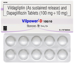 Vilpower D 100/10 Tablet 10