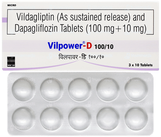 Vilpower D 100/10 Tablet 10