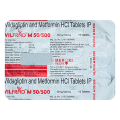 Vilfrnd M 50/500 Tablet 15