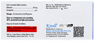 Bilanol 40 Tablet 10