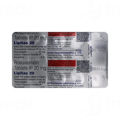 Lipitas 20 Tablet 15 Lipitas 20 Tablet 15