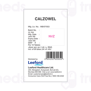 Calzowel Tablet 10