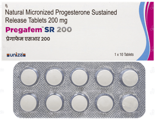 Pregafem Sr 200 Tablet 10