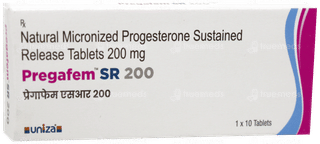 Pregafem Sr 200 Tablet 10