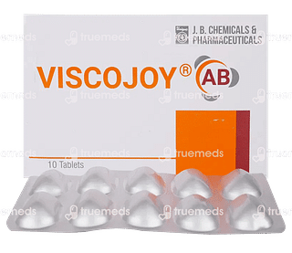 Viscojoy Ab 100/600 MG Tablet 10