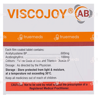 Viscojoy Ab 100/600 MG Tablet 10