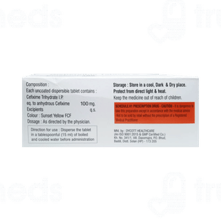 Emeecef 100 MG Tablet 10