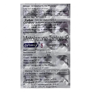 Zytanix 5 MG Tablet 15