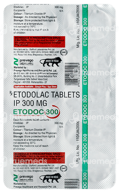 Etodoc 300 Tablet 10