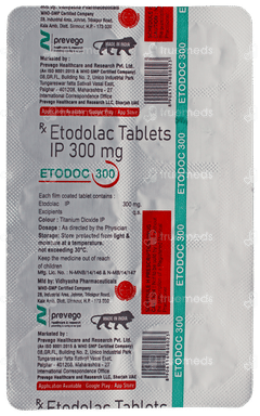 Etodoc 300 Tablet 10