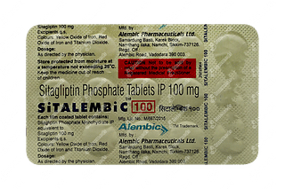 Sitalembic 100 MG Tablet 15