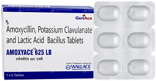 Amoxyace 625 Lb Tablet 6