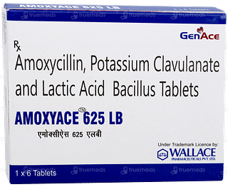 Amoxyace 625 Lb Tablet 6