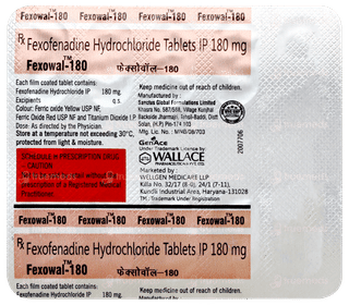 Fexowal 180 Tablet 10