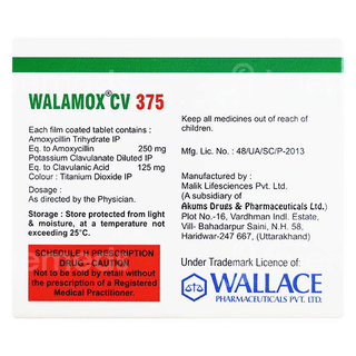 Walamox Cv 375 Tablet 6