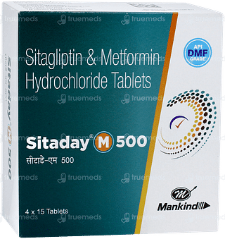 Sitaday M 500 Tablet 15: Uses, Side Effects, Price & Substitutes