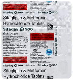 Sitaday M 500 Tablet 15