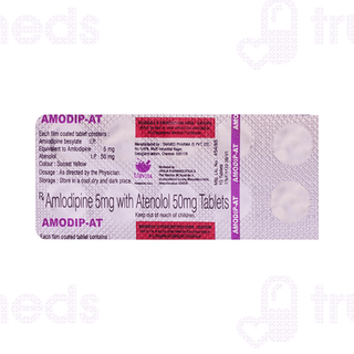 Amodip At 5/50 MG Tablet 10