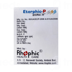 Etorphic P 60/325 MG Tablet 10 Etorphic P 60/325 MG Tablet 10