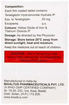 Tenamit 20 Tablet 15 Tenamit 20 Tablet 15