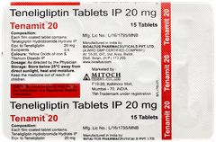 Tenamit 20 Tablet 15 Tenamit 20 Tablet 15
