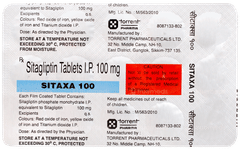 Sitaxa 100 Tablet 15 Sitaxa 100 Tablet 15