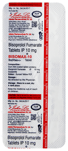 Bisomax 10 Tablet 10 Bisomax 10 Tablet 10