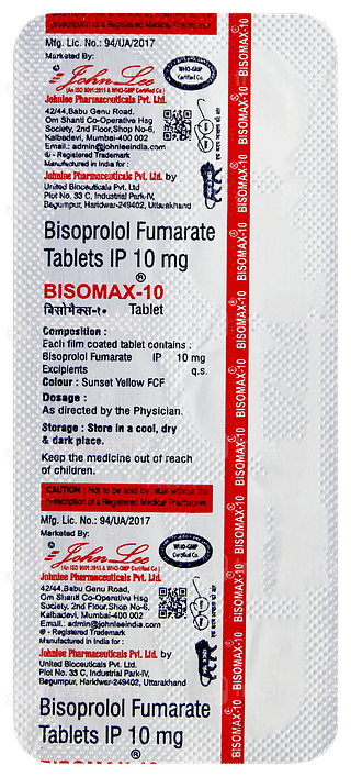 Bisomax 10 Tablet 10