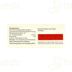 Cetrekast 5/10 MG Tablet 10