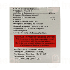 Eradicef 325 MG Tablet 10 Eradicef 325 MG Tablet 10