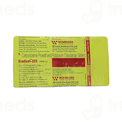 Eradicef 325 MG Tablet 10 Eradicef 325 MG Tablet 10