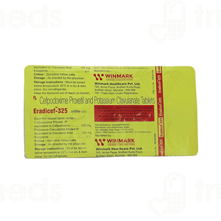 Eradicef 325 MG Tablet 10