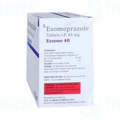 Eszone 40 Mg Tablet 10 Eszone 40 Mg Tablet 10