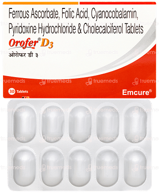 Orofer D3 Tablet 10