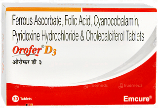 Orofer D3 Tablet 10