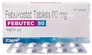 Febutec 80 MG Tablet 10