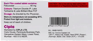 Febutec 80 Tablet 10