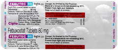 Febutec 80 Tablet 10