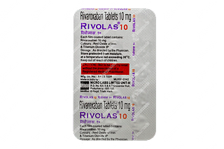 Rivolas 10 MG Tablet 15