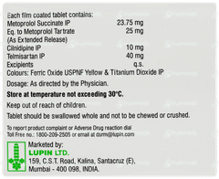 Telista Mcl 25 Tablet 10 Telista Mcl 25 Tablet 10