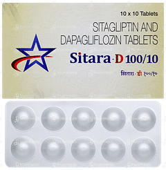 Sitara D 100/10 Tablet 10