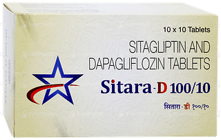 Sitara D 100/10 Tablet 10