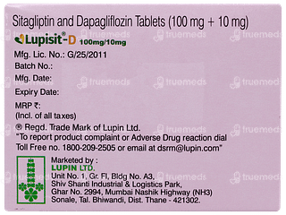 Lupisit D 100mg/10mg Tablet 10