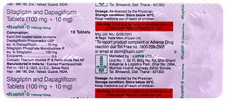 Lupisit D 100mg/10mg Tablet 10