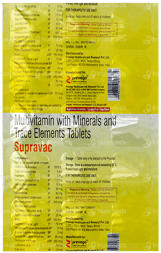 Supravac Tablet 15