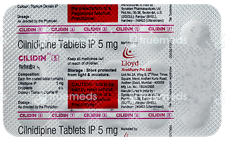 Cilidin 5 MG Tablet 15