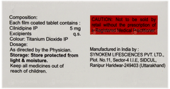 Cilidin 5 Tablet 15 Cilidin 5 Tablet 15