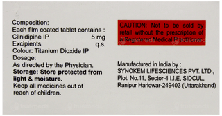 Cilidin 5 Tablet 15